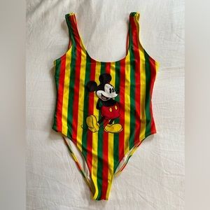 Mickey one piece bathing suit